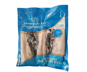 Sarangani Bay Frozen Boneless Milkfish Belly 460Gm