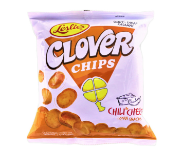 Leslies Clover Chips Cheese 55Gm