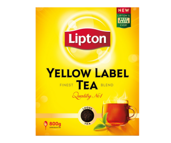 Lipton Yellow Label Black Tea Loose 800Gm