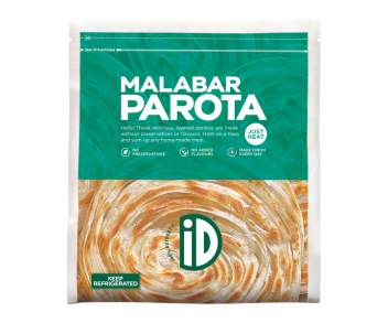 ID Natural Malabar Parottas (15 Pieces) 3X400Gm