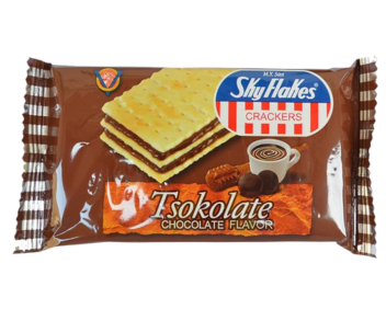 M.Y. San Skyflakes Chocolate Crackers 300Gm