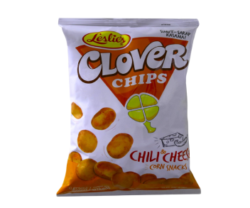 Leslies Clover Chips Chili & Cheese 145Gm