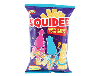 Newton La-La Squidee Snack Sweet & Spicy 100Gm