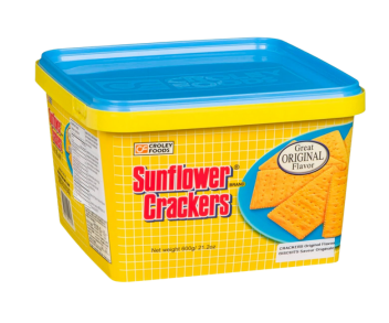 Croley Foods Sunflower Crackers 189Gm