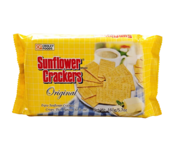 Croley Foods Sunflower Crackers 160Gm