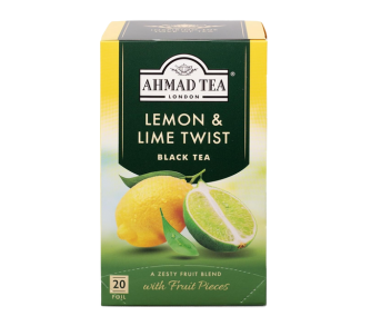 Ahmad Tea Lemon & Lime Twist Tea 20 Per Pack