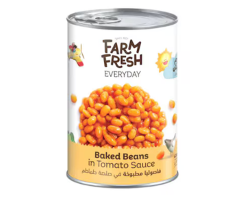 Farm Fresh Baked Beans In Tomato Sauce 420Gm