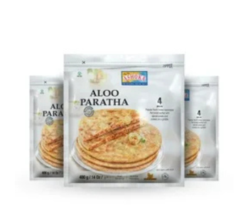 Ashoka Frozen Wholewheat Aloo Paratha 3 x 400Gm