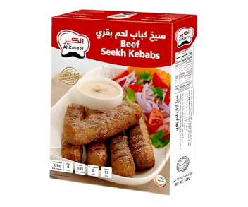 Al Kabeer Frozen Beef Seekh Kebabs 320Gm