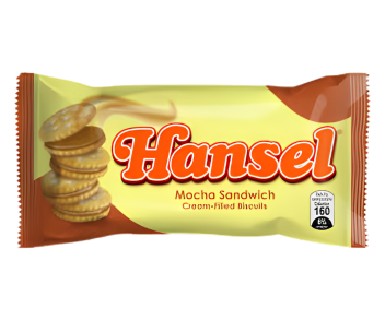 Hansel Biscuits Filled with Mocha Cream 10 x 31Gm