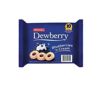 Jack 'N Jill Dewberry Blueberries 'N Cream 10x33Gm