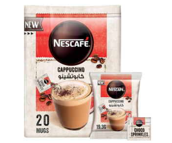 Nescafé Cappuccino Instant Coffee 5 x 19.3Gm