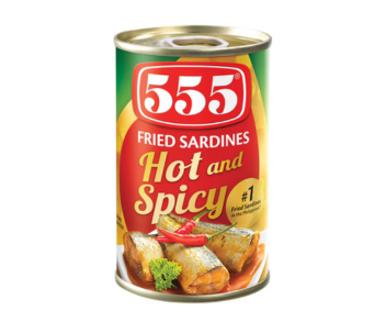 555 Sardines Hot & Spicy 2 Piece + Reg 3 x 155Gm