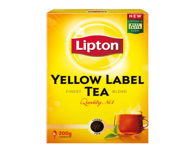 Lipton Yellow Label Black Tea Loose 200Gm