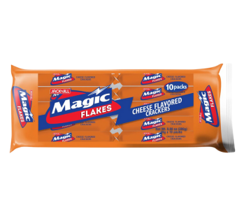 Magic Flakes Crackers Cheese Flavor 10 x 28Gm