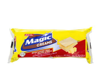 Jack 'N Jill Magic Butter Flavored Cream 10x28Gm