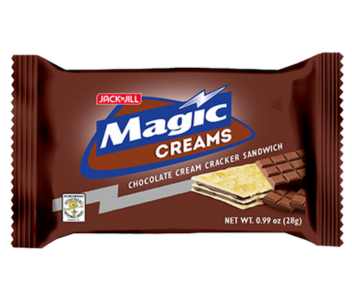 Jack 'N Jill Magic Creams Chocolate 28Gm