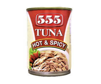 555 Tuna Hot & Spicy 155Gm