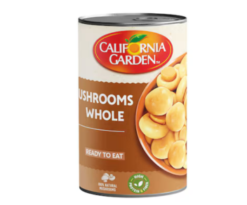 California Garden Mushroom Whole 425Gm