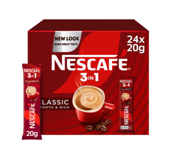 Nescafé Classic 3in1 Smooth & Rich 24 x 20Gm