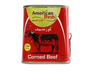 American Fresh Corned Beef Loaf 340Gm