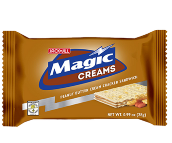 Jack N Jill Magic Cream Peanut Butter 10x28Gm