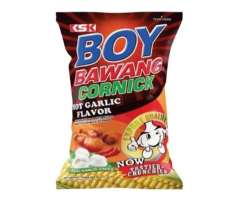 Ksk Boy Bawan Cornick Hot Garlic 100Gm
