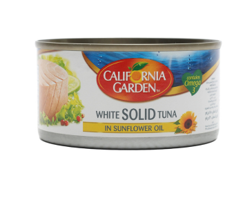 California Garden White Tuna In Sunflower Oil 185Gm