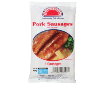 Farmers Choice Pork Sausages 454Gm