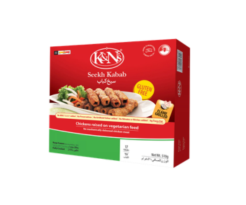 K&N's Frozen Seekh Kabab (17 Pieces) 510Gm