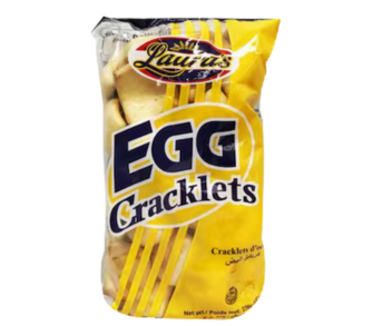 Lauras Egg Cracklets 250Gm