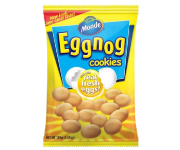Monde Egg Nog Cookies 130Gm