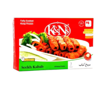 K&N's Fully Cooked Frozen Seekh Kabab 205Gm
