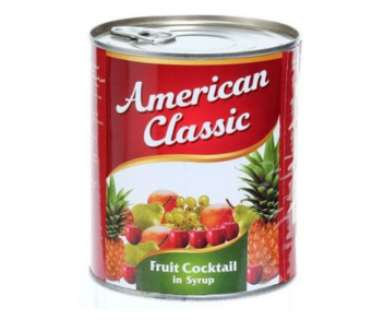 American Fresh Fruit Cocktail in Syrup 850Gm