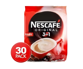 Nescafé 3in1 Original Coffee Sachets Value 30 x 17.5Gm
