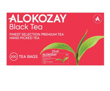 Alokozay Black Tea 200'S Tea Bags 1x200's